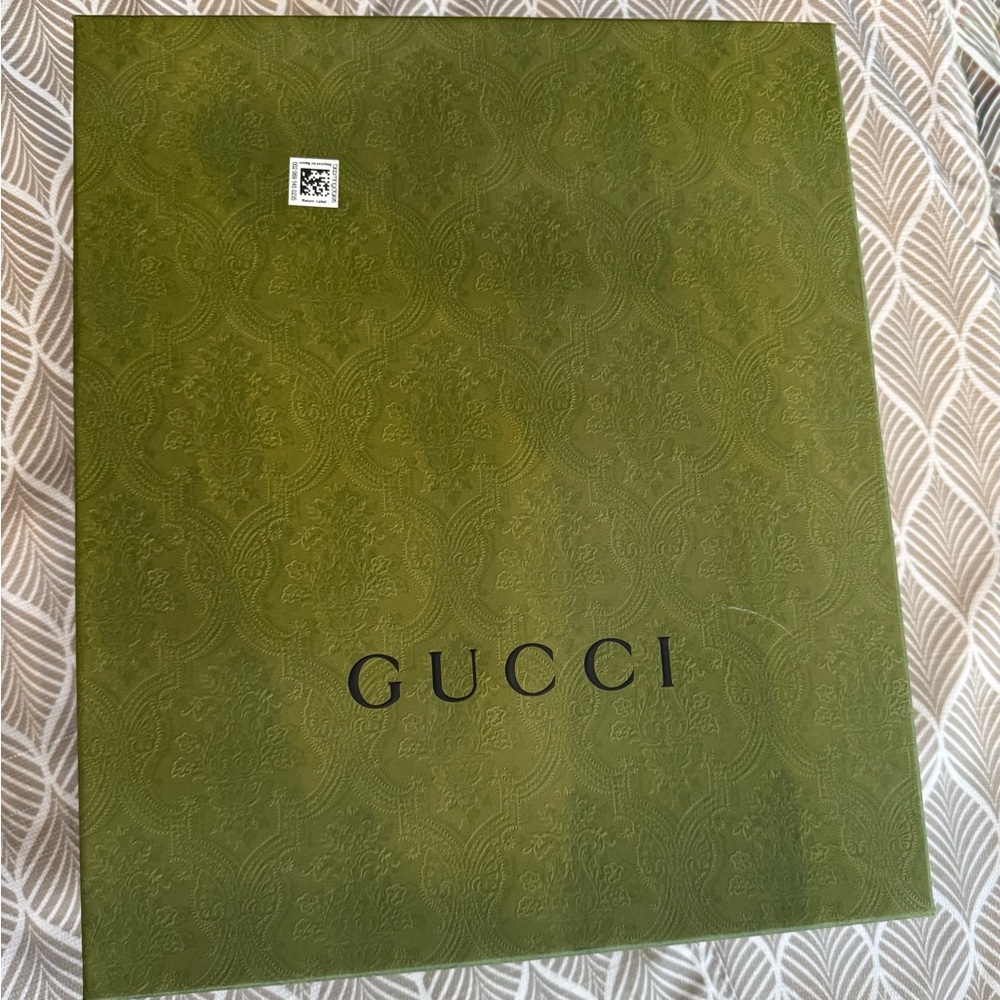 Gucci Double G Leather Combat Boots - Picture 5 of 6